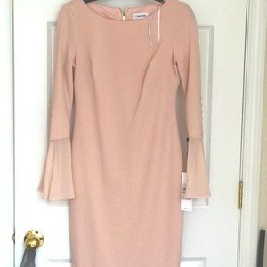 Blush Calvin Klein dress BRAND NEW!